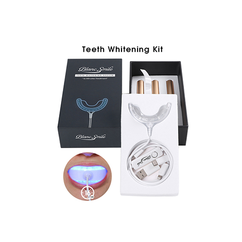 Private Label USB Connector LED Lights Gel Pen Teeth Dental Teeth Whitening Kit