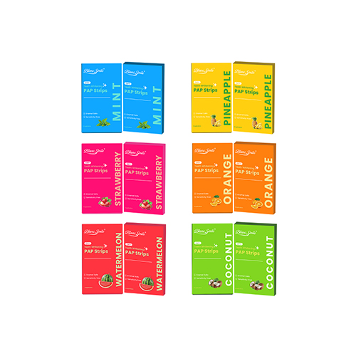  PAP Safe Teeth Whitening Strips Customized Fruit Flavor