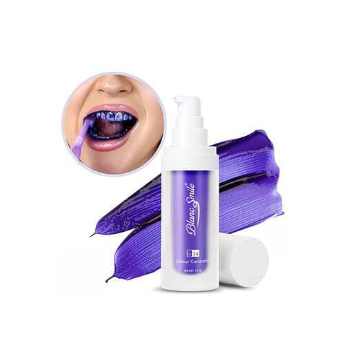 Purple Brightening Toothpaste 30ml Teeth Whitening Serum Color Correction Toothpaste