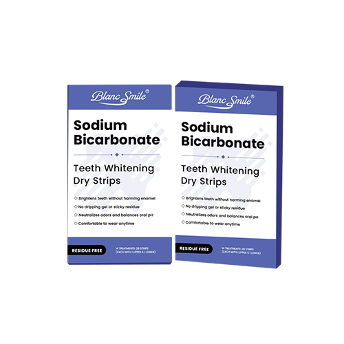ODM/OEM No HP Added Safe Sodium Bicarbonate Dry Whitening Strips